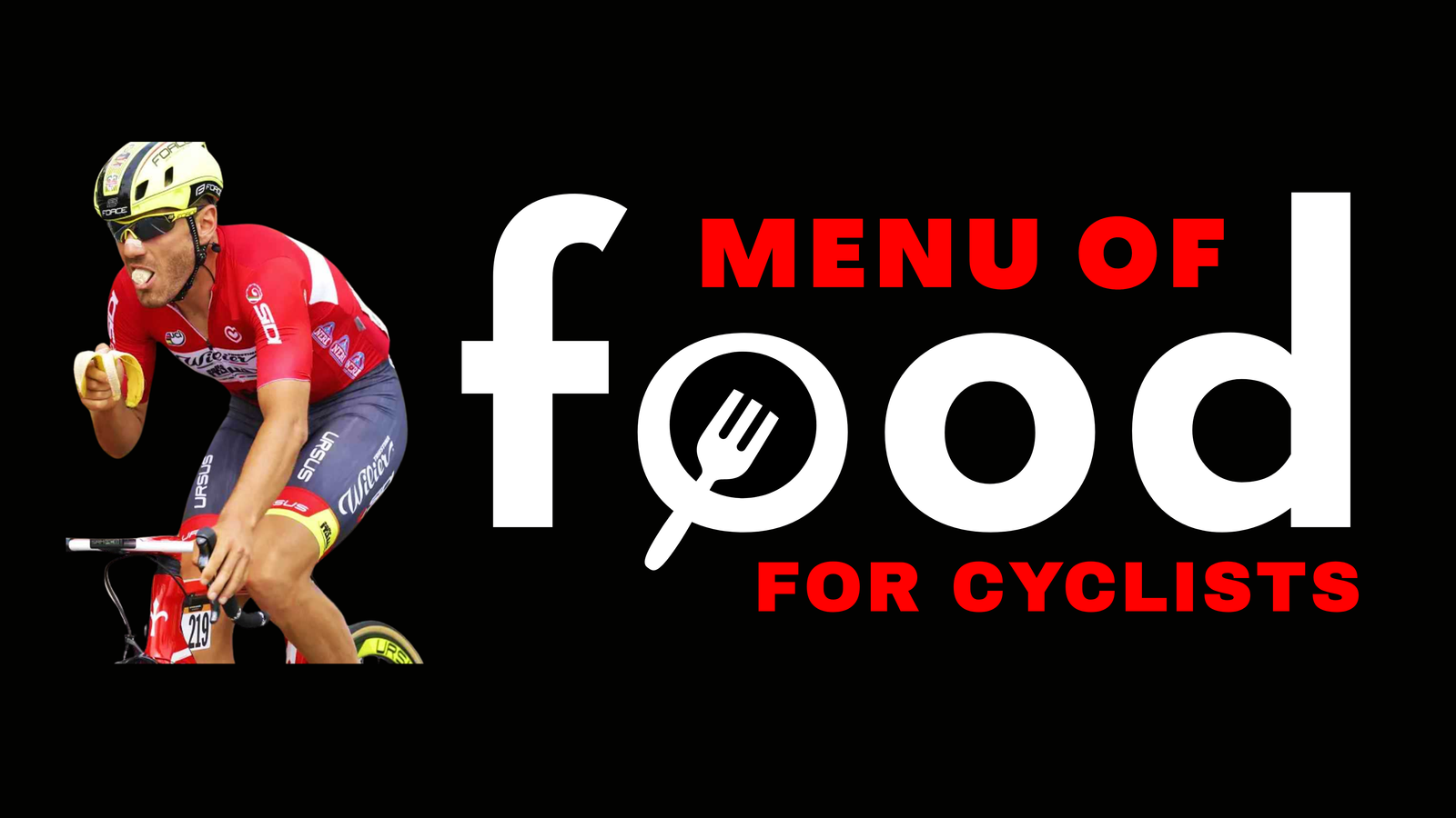 Cardápio Alimentar P/ Ciclistas (INGLÊS)