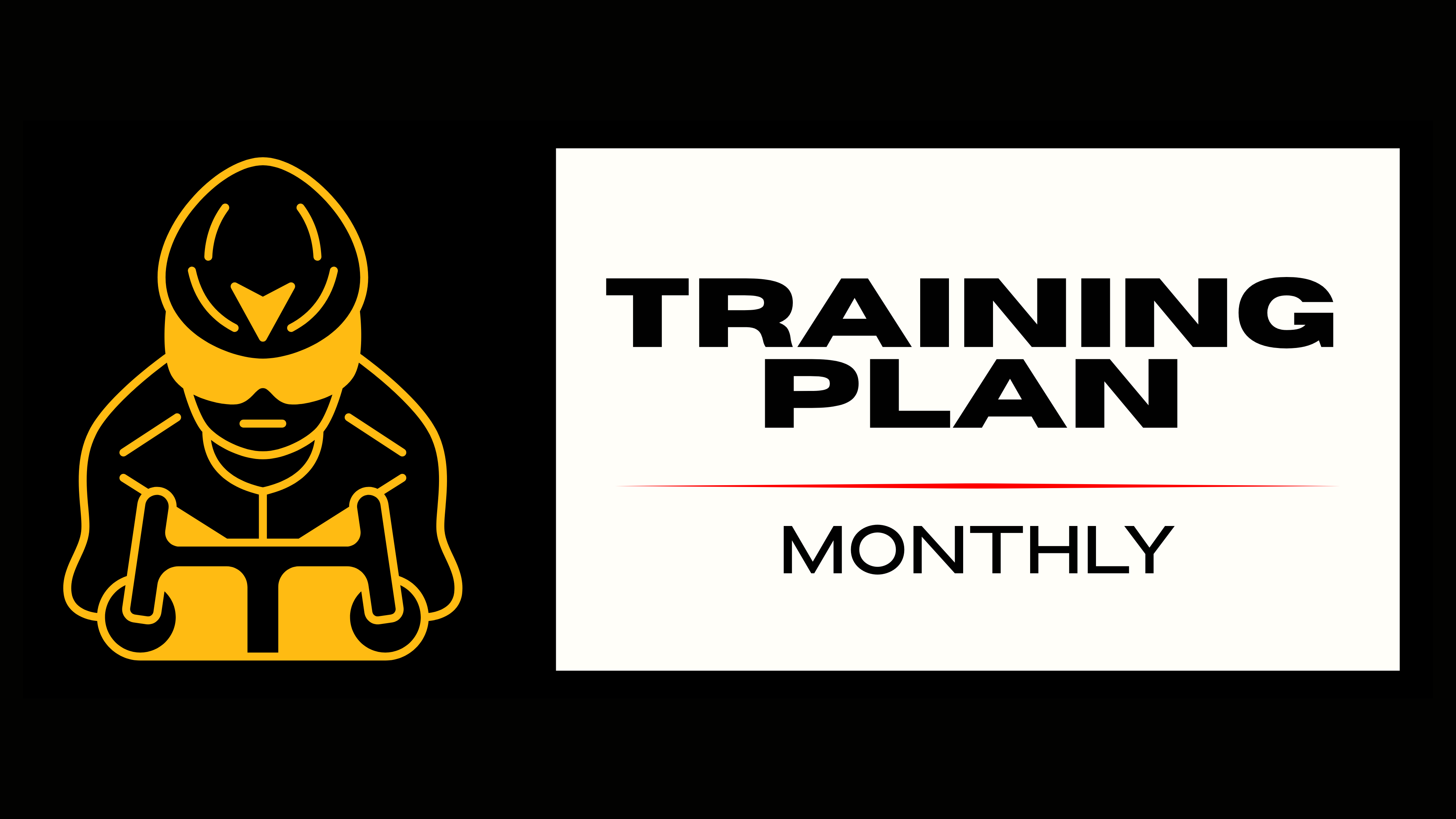 Training Plan – Monthly (Plano Mensal Inglês)